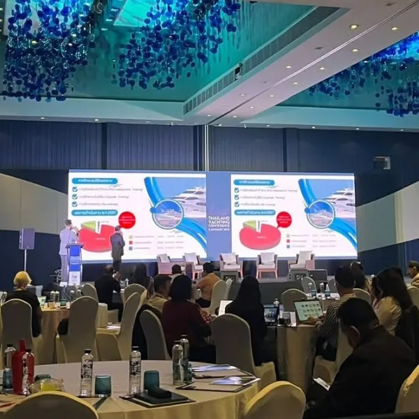 Jand Events Conference Stage Tables